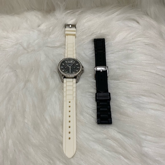 Fossil Watch w/ 2 Silicone Bands - Picture 2 of 2